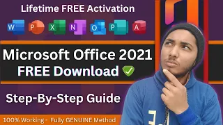 Download and Install Office 2021 FREE From Microsoft | Genuine Latest Version | 2024