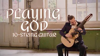 Playing God on 10-string guitar @Polyphia