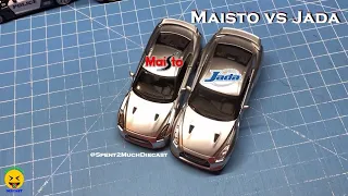 Maisto vs Jada - Diecast Size Comparison Side By Side (Nissan GT-R R35) MotorMax