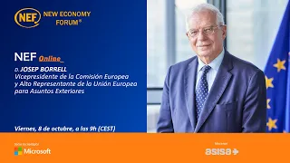 NEF Online con don Josep Borrell