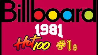 Hot 100 #1 songs for 1981