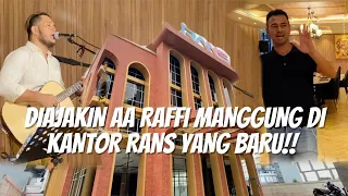 DIAJAKIN AA RAFFI MANGGUNG DI KANTOR RANS YANG BARU‼️MUSICIAN'S LIFE #24 (SEASON 2)