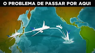 Por que os aviões não voam entre o Leste da Ásia e América do Sul?