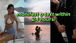 manifest & attract LOVE in less than 24hrs ✨ manifest a text from specific person - neville goddard