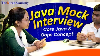 Java Interview Question | Java Mock Interview On Core Java | Inheritance in Java | By Kiran Sir