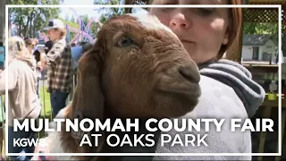 Multnomah County Fair taking place at Oaks Park until Monday