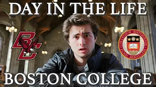 A Realistic Day in The Life At Boston College | A Weekend at BC