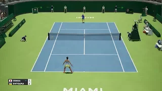 Naomi Osaka vs Elina Svitolina - Miami Open - AO Tennis PS4 Gameplay