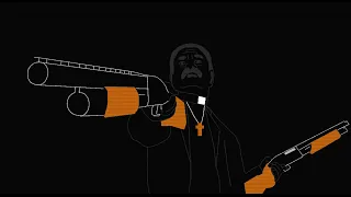 Priest scene from Machete but it's FAITH Rotoscoped