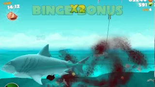 Hungry Shark Evolution Megalodon Gameplay iPad/iPhone/iPod HD 1080p