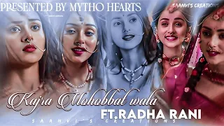 Kajra mohabbat wala x uden jab jab zulfein ft. Mallika as Radha from Radhakrishn 1st time on yt