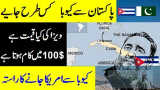 Cuba visa for Pakistani & Indian | CUBA VISA 2020 || How To Get Cuba visa & Tourist Card-Cuba to USA