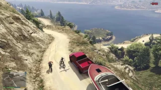GTA5 | OFF-ROAD Adventure | Towing The Boat Trailer