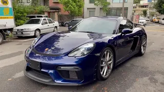 Porsche 718 GT4 full wrapping TPU PPF 全車犀牛皮 電腦裁切版型 #汽車包膜 #台北汽車包膜 FB搜尋:車衣裳台北