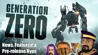 Generation Zero News, Features, & Pre-release Hype