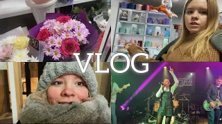 VLOG// ВЕРНУЛАСЬ В ЦВЕТОЧНЫЙ? / Концерт/ Снежный апокалипсис 😱