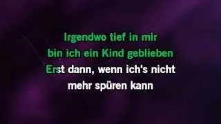 Karaoke Ich wollte nie erwachsen sein (Nessajas Lied - Live) - Peter Maffay *