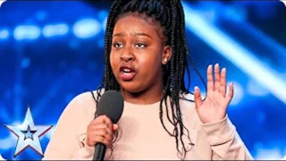 Sarah Ikumu sings And I Am Telling You by Jennifer Hudson BGT 2017 ONLY SOUND