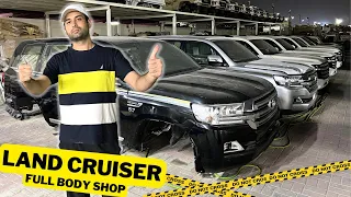 THE LAND CRUISER YARD TOUR - LC300 - LC200 - LC70 - FULL BODY AND PARTS SHOP