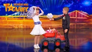 Beautiful and graceful dance on Ukraine's Got Talent.