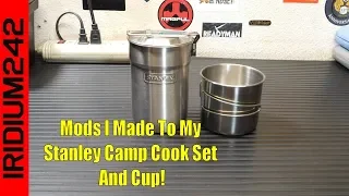 Modifications to my Stanley Camp Cook Set And Cup!