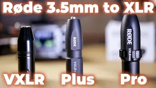 Mastering Audio: Røde VXLR Pro Adapter Review - Balanced vs. Unbalanced 3.5mm Mini Jack to XLR