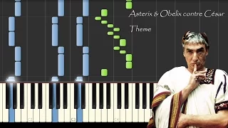 Astérix & Obélix contre César - Theme - PianoTutorial