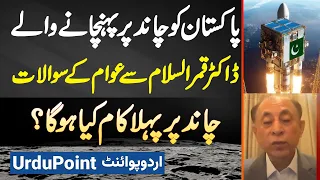 Dr Qamar Ul Islam Exclusive Interview - Pakistan Moon Mission, Chand Pe iCube Qamar