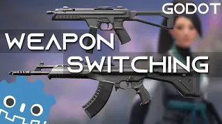 Weapon Switching In Godot - FPS Tutorial