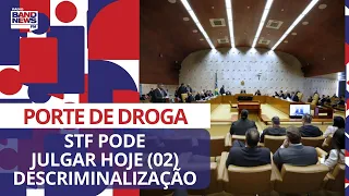 STF pode julgar hoje (02) a descriminalização do porte de droga