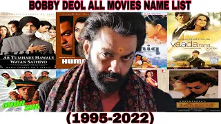 Bobby Deol all movies name list| Bobby Deol films| 1995-2022 @bollywoodfilmography