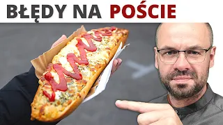 Błędy na poście przerywanym.