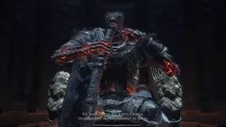 Dark Souls III Yhorm the Giant [Fight with Siegward] NG+2