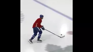 Toronto Maple Leafs - Auston Matthews on ice practicing - Red Jersey - March 7, 2018