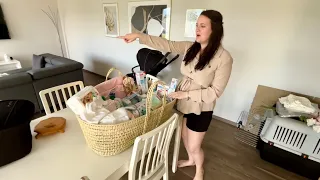 ON A TOUT RECU pour BÉBÉ ! 😍 (poussette + premiers moments) VALISE DE MATERNITÉ !