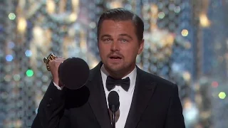 Oscars 2016 Leonardo DiCaprio Wins best Actor - Speech 2016 VOSTFR [HD] QUALITY