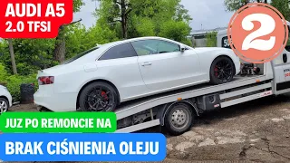 Audi A5 2.0 TFSi 7000km po remoncie i znowu trzeba remontować - Part 2 składamy naprawiamy docieramy