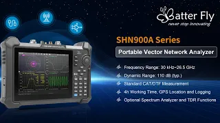 SIGLENT SHN900A Portable Vector Network Analyzer up to 26.5GHz