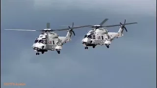 Heldair 2017, 2X Dutch AF NH90 Flying Demostration, MVK De Kooy/Den Helder Airport (EHKD)