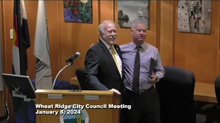 Wheat Ridge City Council 1-8-24