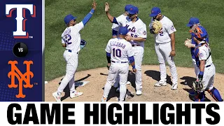 Rangers vs. Mets Game Highlights (7/3/22) | MLB Highlights