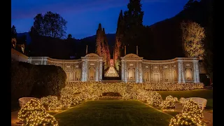 Villa D'Este shines like never before for the Christmas festivities