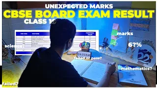 My Class 10 Board Exam result 🤕 | Pass or Fail | unexpected Marks 😞😨 | Parents Reaction