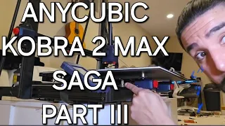 The Anycubic Kobra 2 Max Y layer shift saga continues.