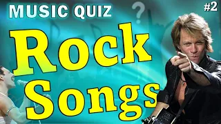 More ROCK Songs🎵Guess The Song Quiz🤘