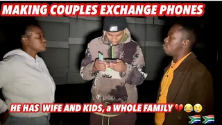 Making couples switching phones for 60sec 🥳 SEASON 2 ( 🇿🇦SA EDITION )|EPISODE 74 |