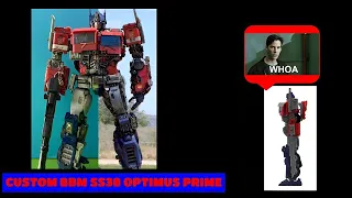 SS102 WHO? TRANSFORMABLE Custom SS38 Optimus Prime - "Dekibbling" and Detailing