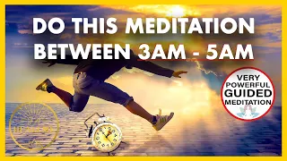 Have You Been Waking Up Between 3AM - 5AM? DO THIS MEDITATION | 963Hz Solfeggio Frequency | Guided