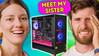 This Is So Embarrassing! - Building a PC with My Sister