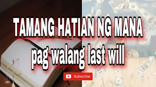 Paano ang tamang HATIAN NG MANA